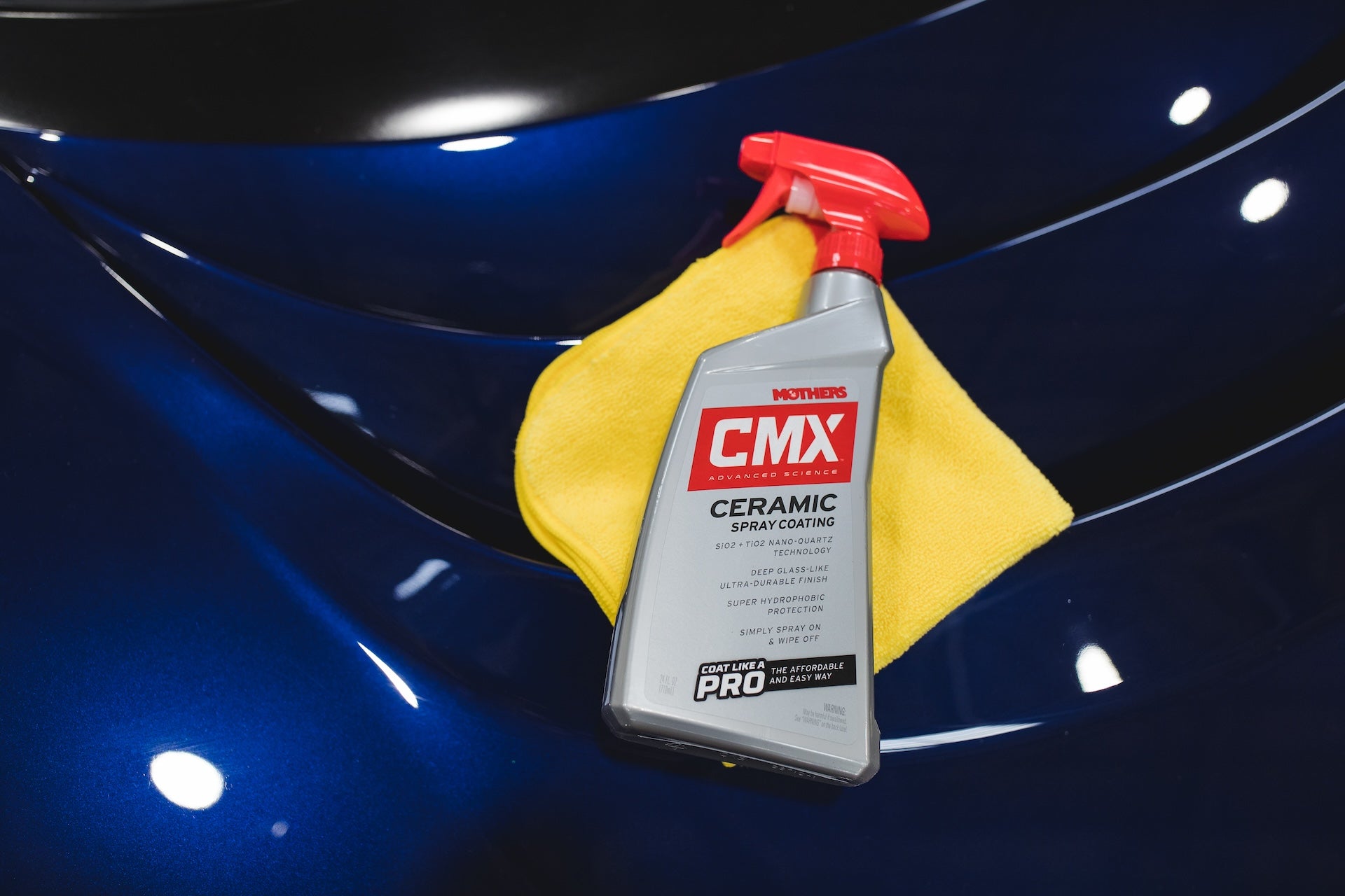 How to Apply Mothers® CMX Ceramic Coating at Home for a Glossy, Long-Lasting Finish