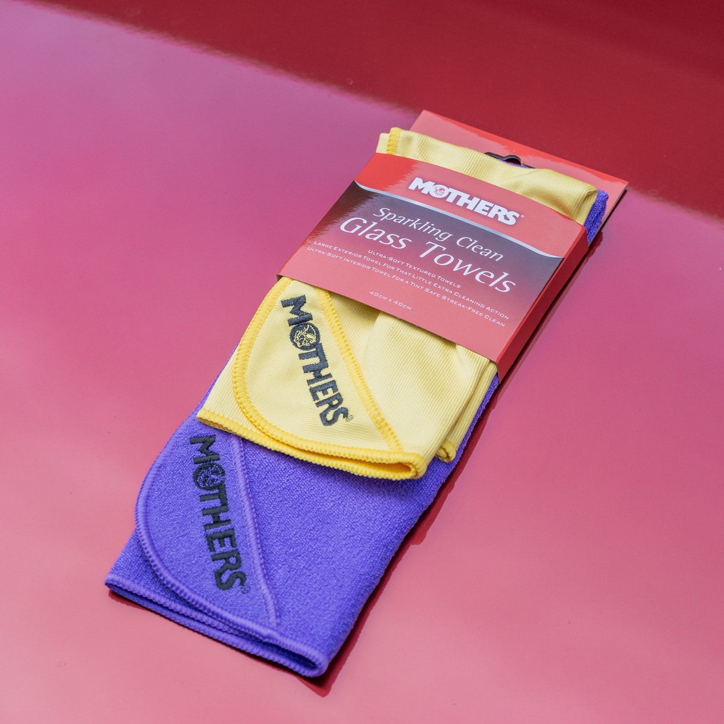 SPARKLING CLEAN GLASS TOWELS