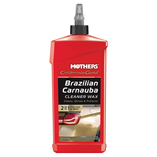 CALIFORNIA GOLD® BRAZILIAN CARNAUBA CLEANER WAX LIQUID 473mL