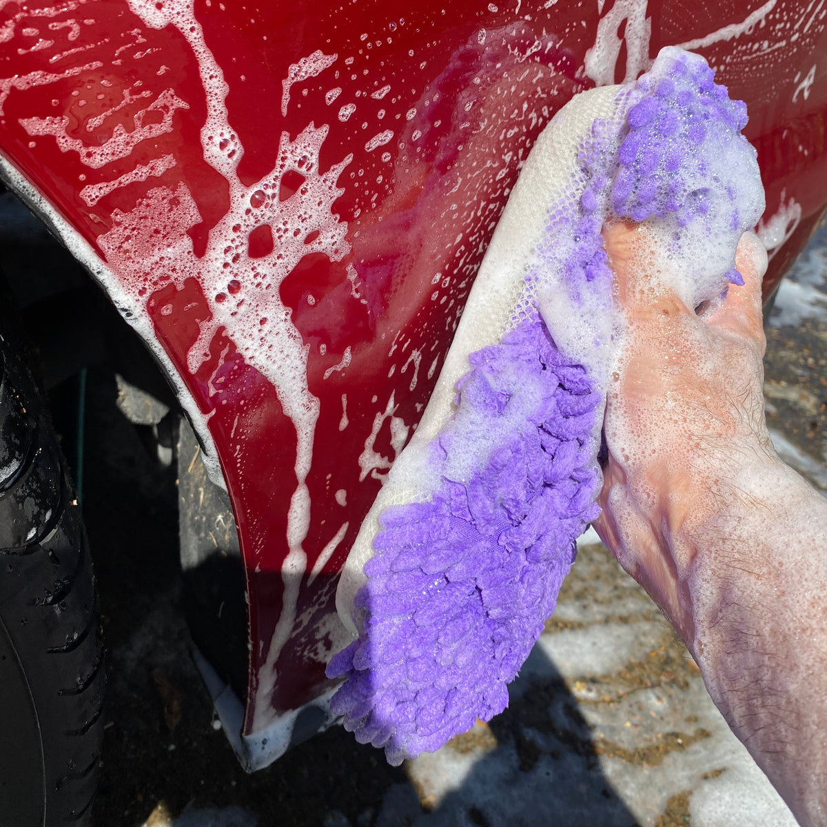 MICROFIBRE CHENILLE WASH SPONGE