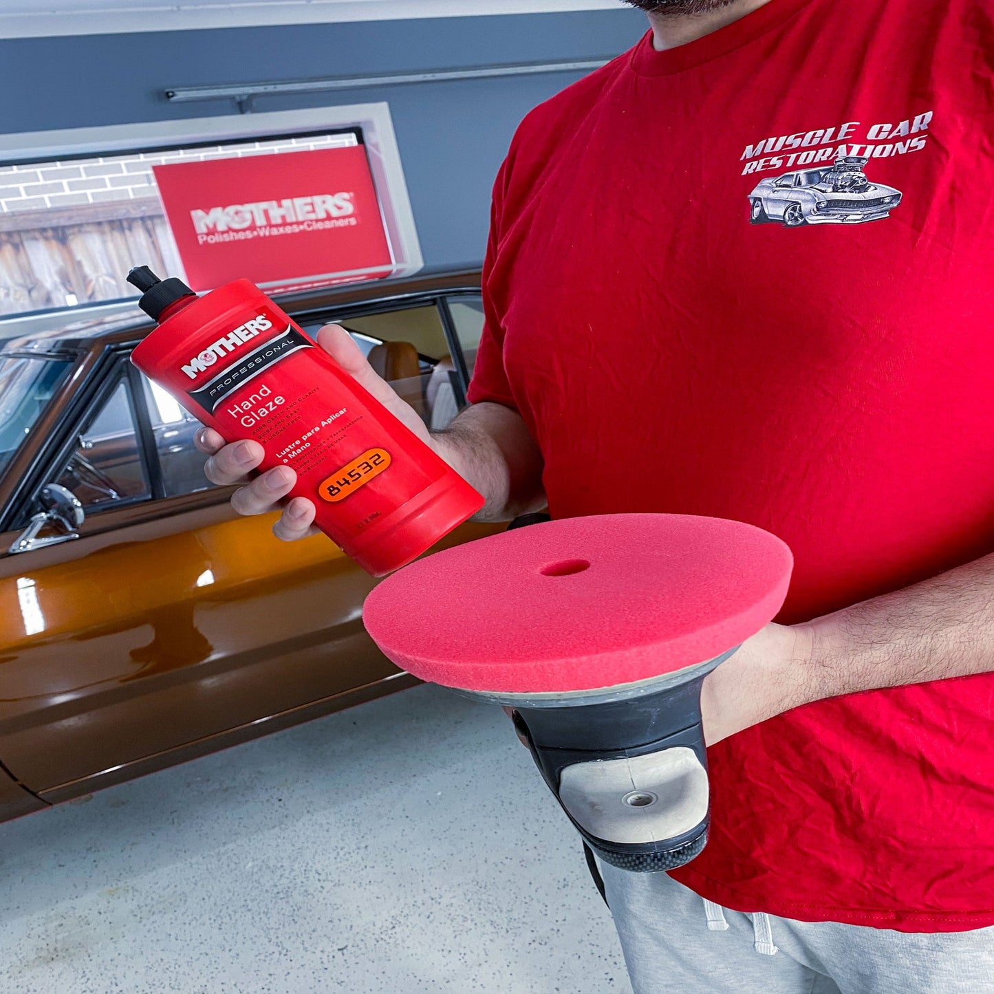 PROFESSIONAL FINISHING PAD (RED)