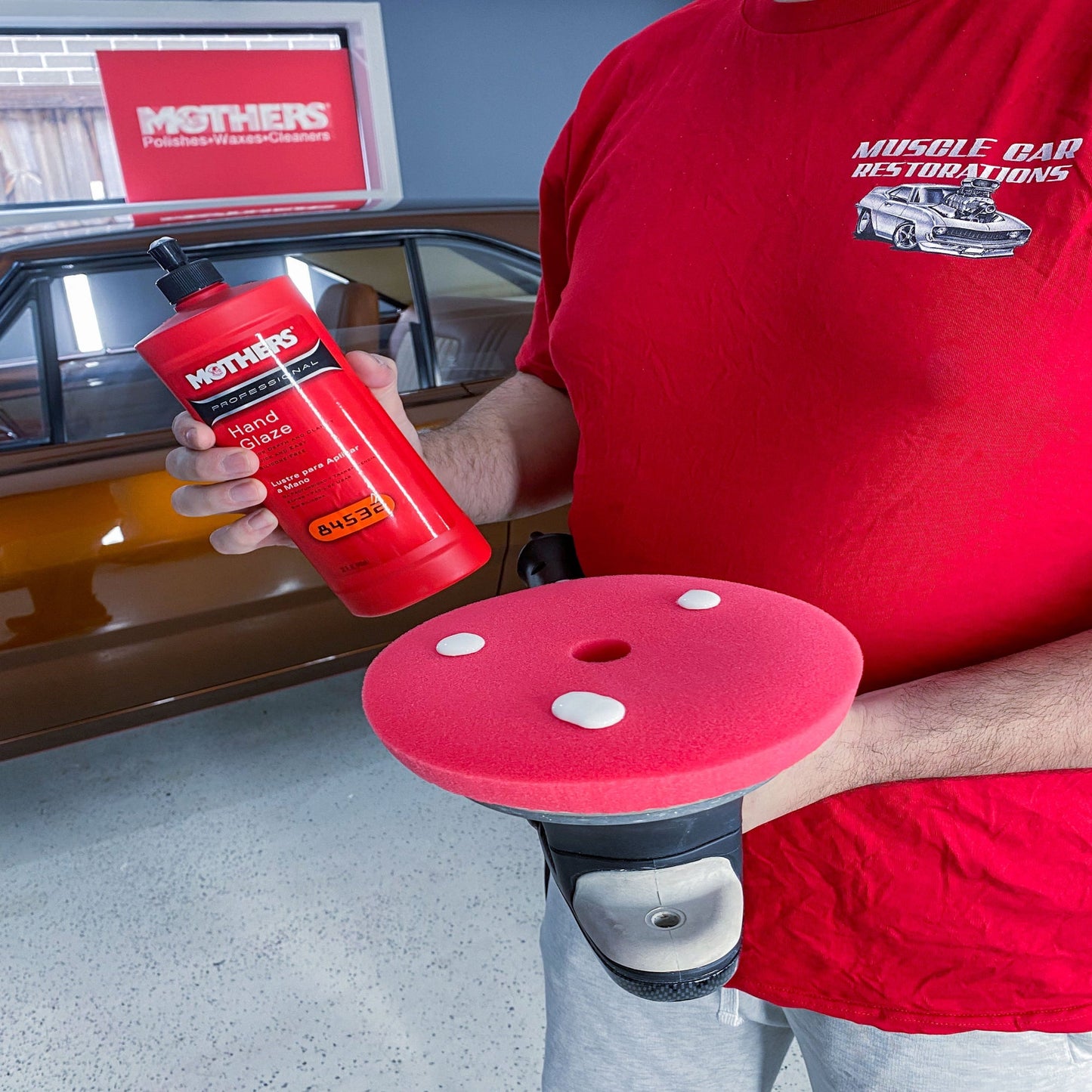 PROFESSIONAL FINISHING PAD (RED)