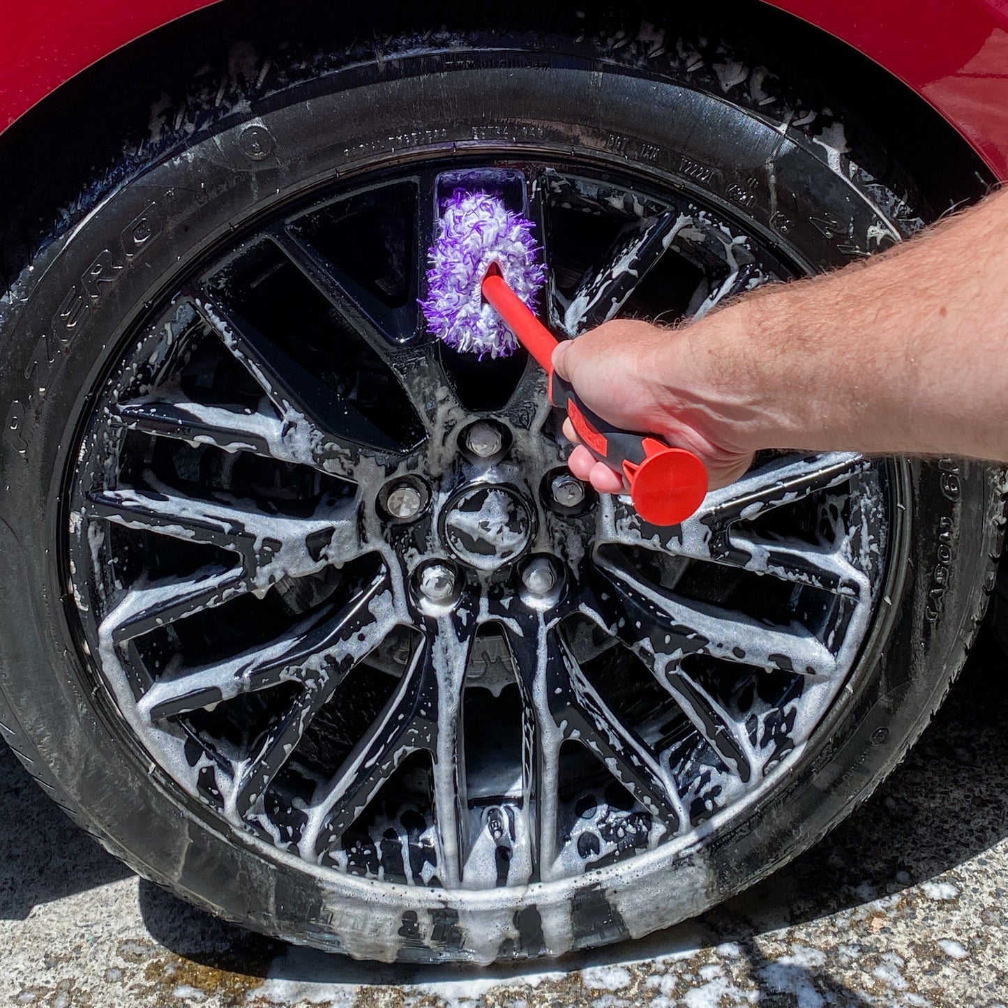 SLIMMY REPLACEMENT - MICROFIBRE WHEEL BRUSH