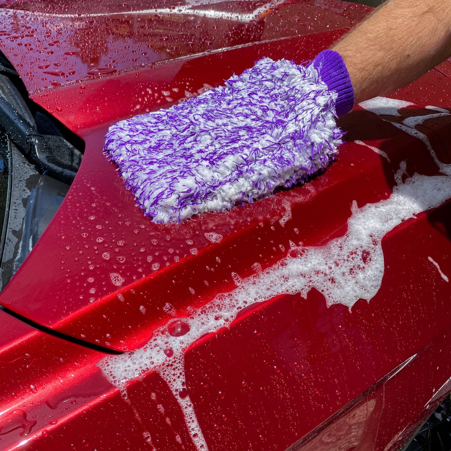 SHAGGY MICROFIBRE WASH MITT