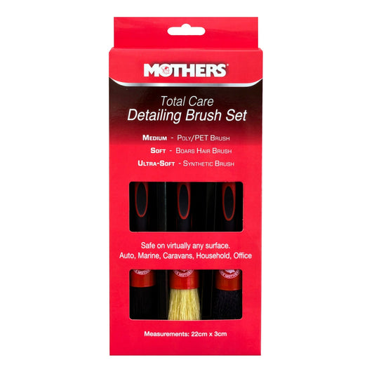 TOTAL CARE DETAILING BRUSH SET